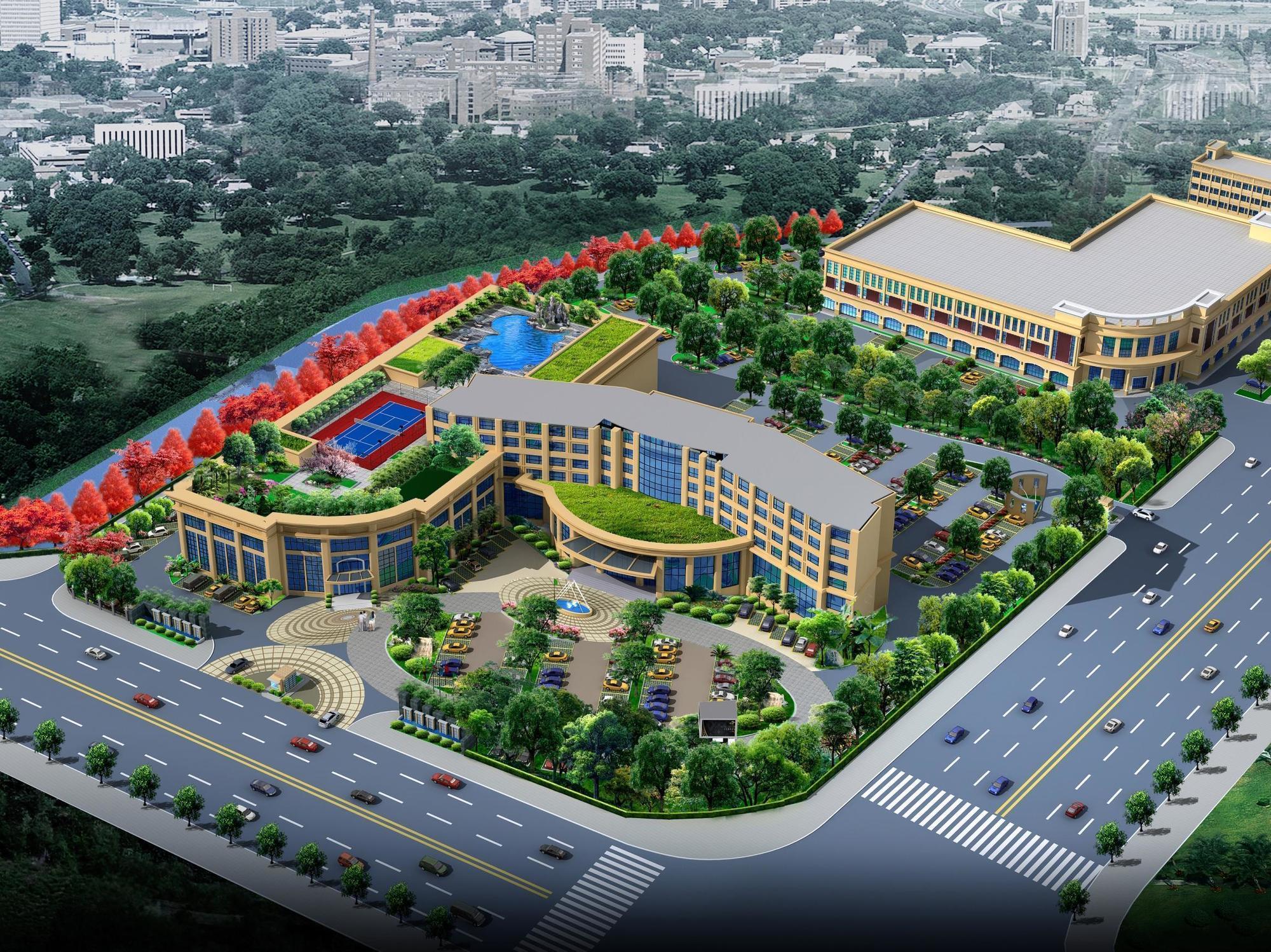 The Grand Plaza Hotel Cát An Ngoại thất bức ảnh